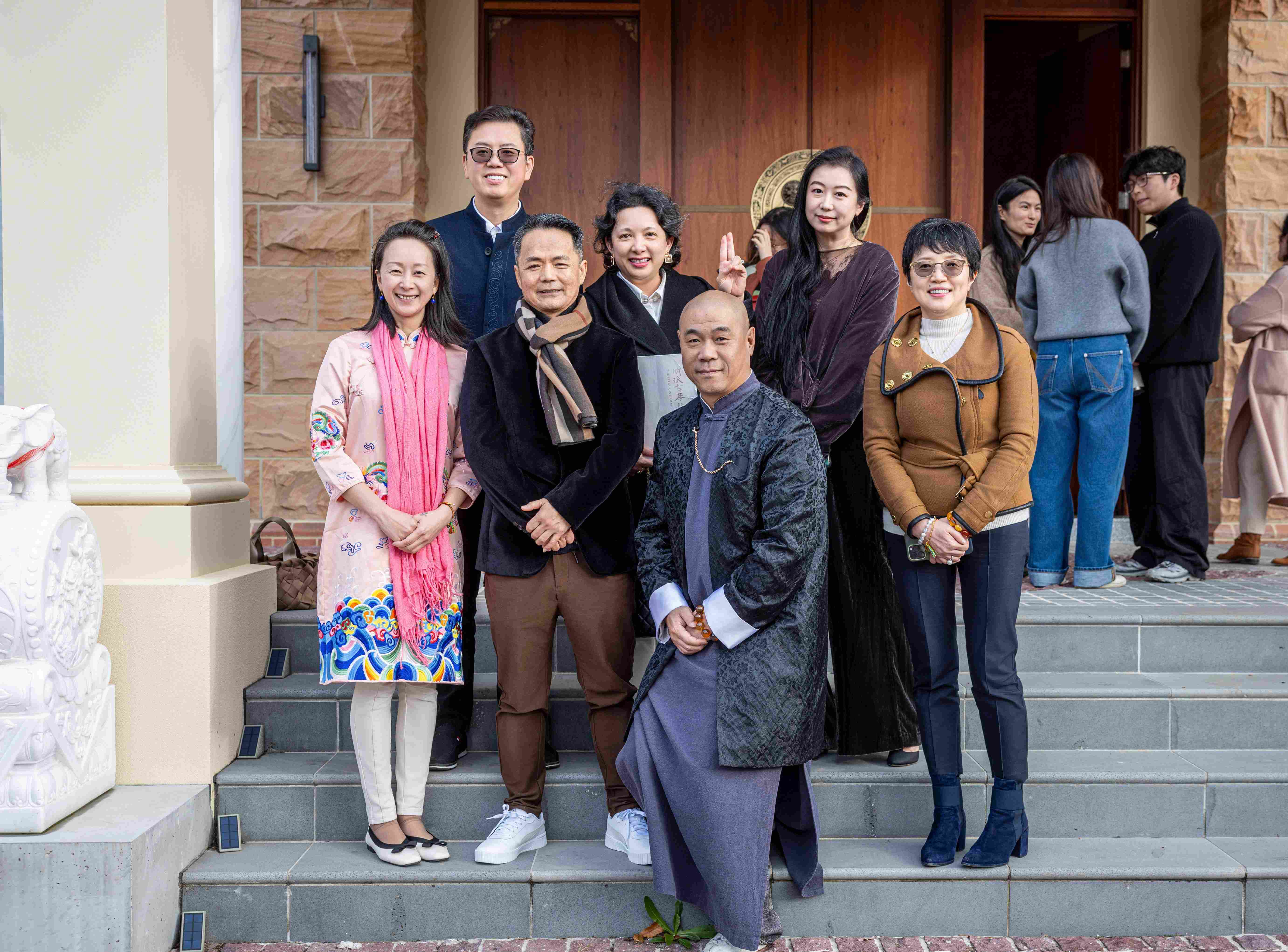Group photo of guests at an Eagle HY Group cultural gathering.